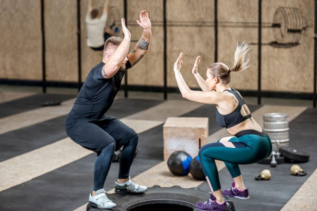 crossfit co to para ćwiczy wspólnie