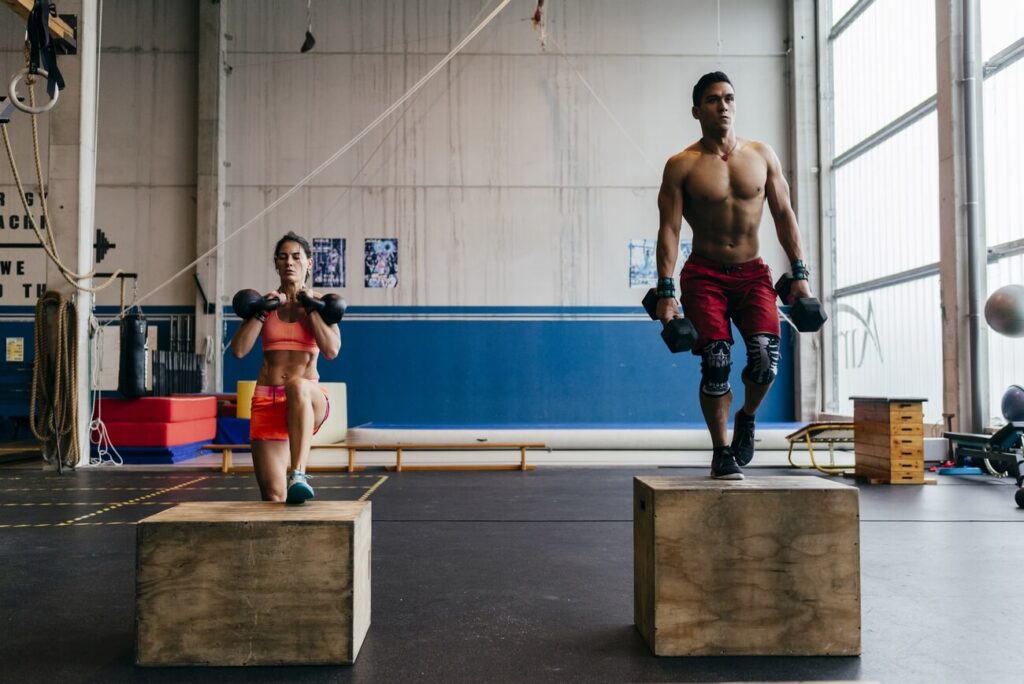 crossfit ćwiczenia nazwy ćwiczenia na boksach