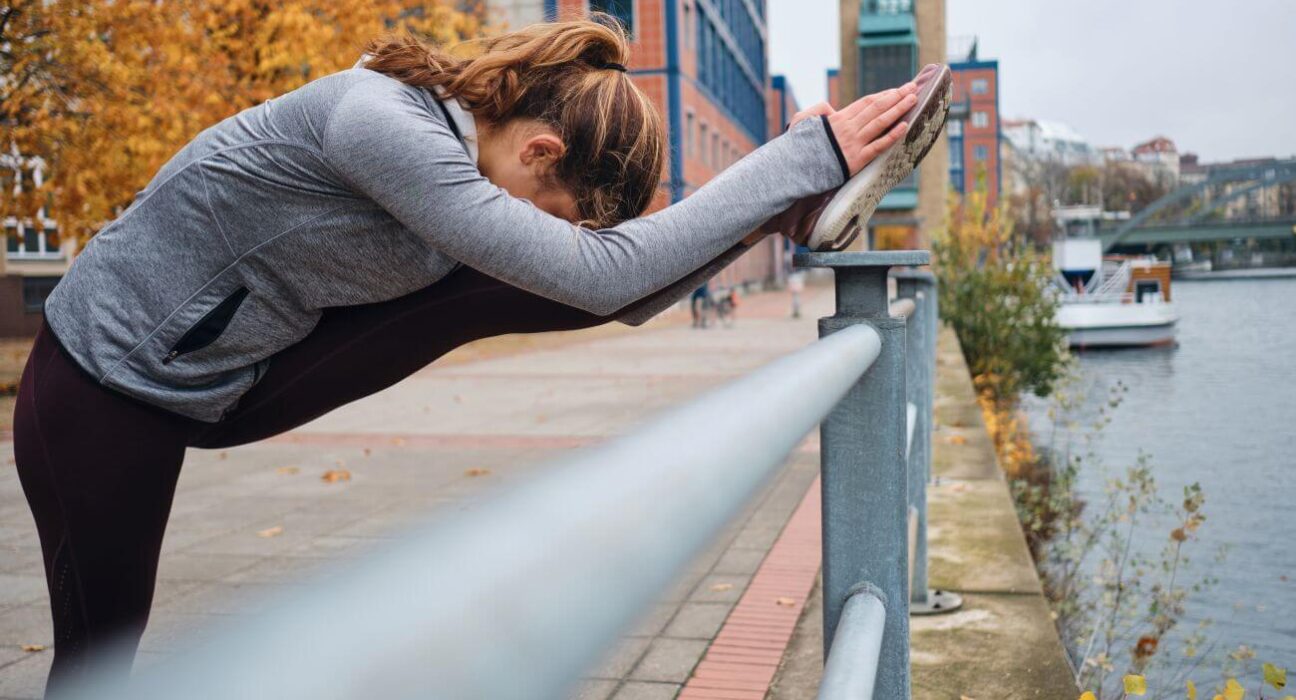 rozciąganie przed bieganiem