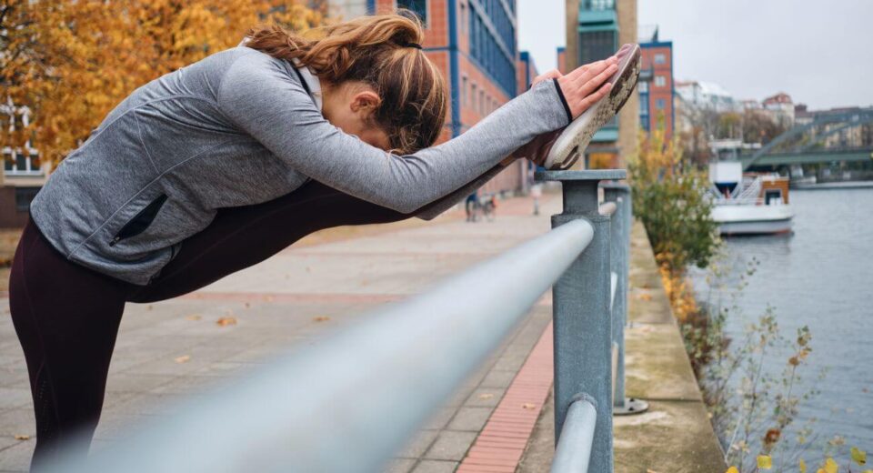 rozciąganie przed bieganiem